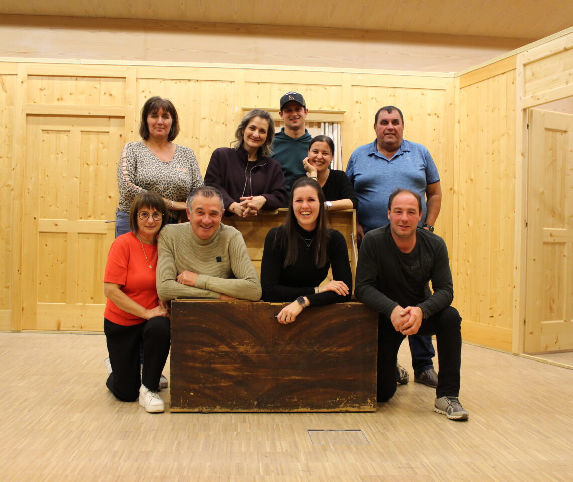 Mitglieder der Theatergruppe