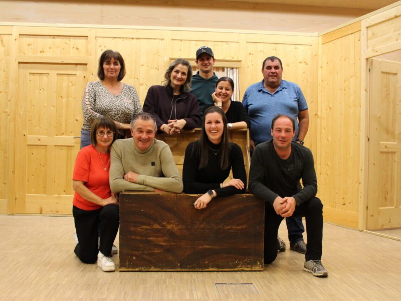 Mitglieder der Theatergruppe